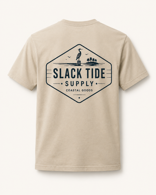 Mens Slack Tide Coastal Tee